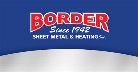 border sheet metal and heating|border sheet metal heating and cooling.